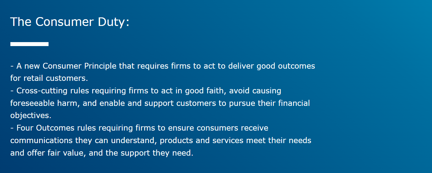 FCA’s Consumer Duty Mandates Sharper Use of Technology